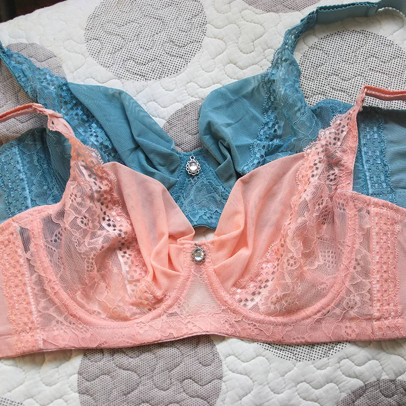 Push Up Bra Big Size Lace Bralette Adjusted Bra Summer Style Lace Sexy