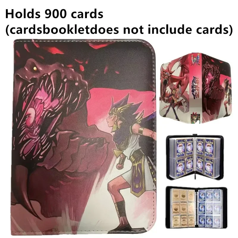 Yu Gi Oh High-Capacity Card Collection Album – Holds Up to 900 Cards, Perfect for Game Card Storage and Gifts for Kids