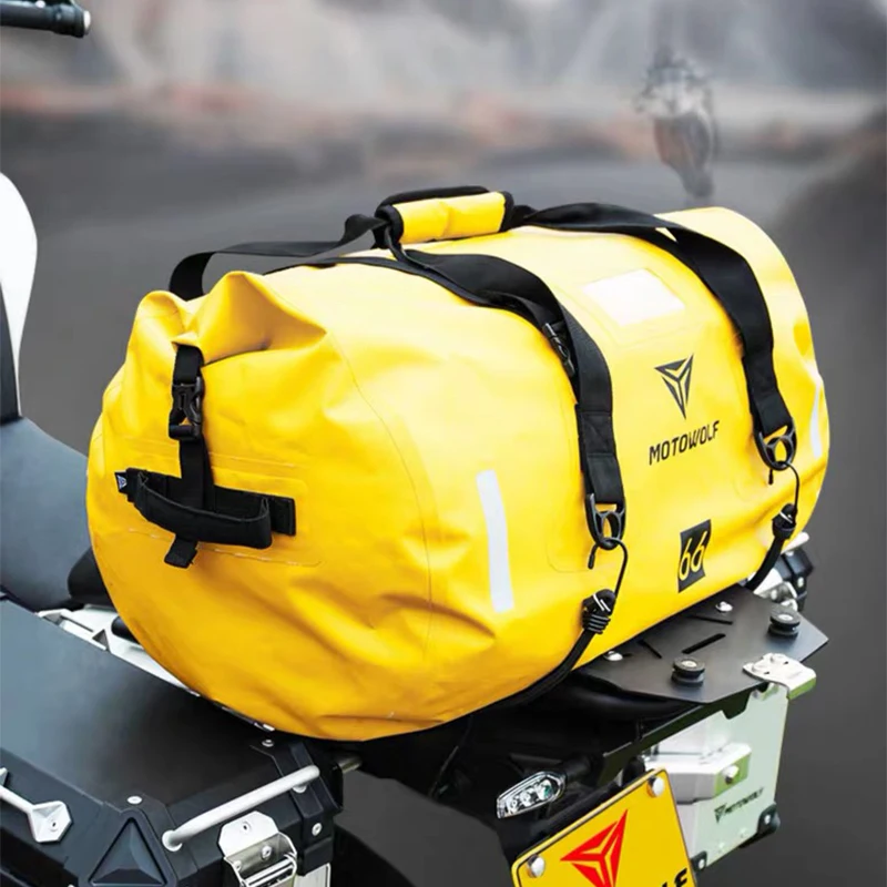 

Waterproof Motorcycle Rear Tail Bag Travel Dry Bag Motorbike Luggage Backpack Seat Bag for Honda Cbf125 Cbf150 250R 500R 600F4I