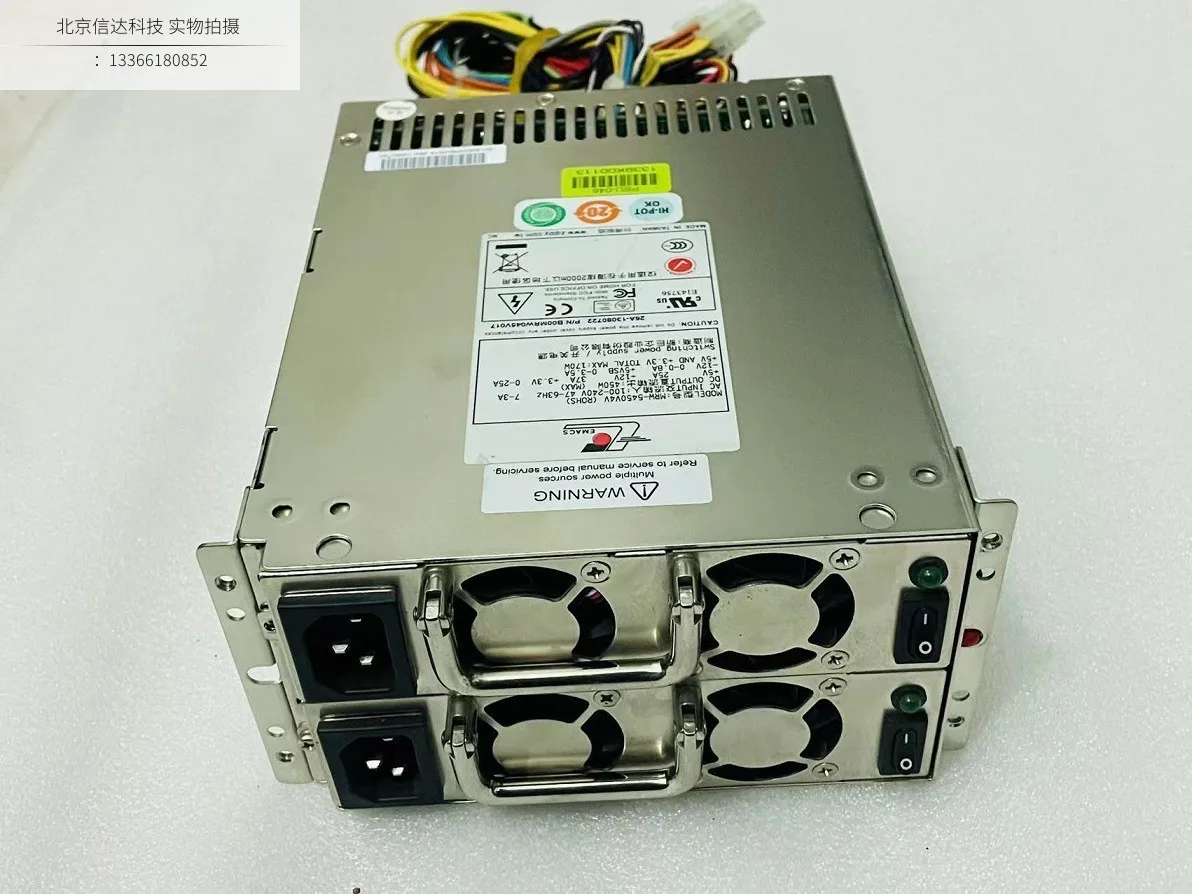 

EMACS Zippy MRW-5450V4V MRW-3450V-R ROHS серверный источник питания 1 + 1