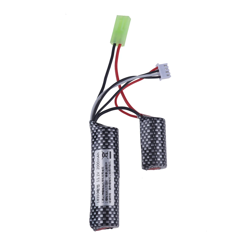 Deux batteries drone 3.7V 500mAh LiPo avec câbles et connecteurs SM et XT30