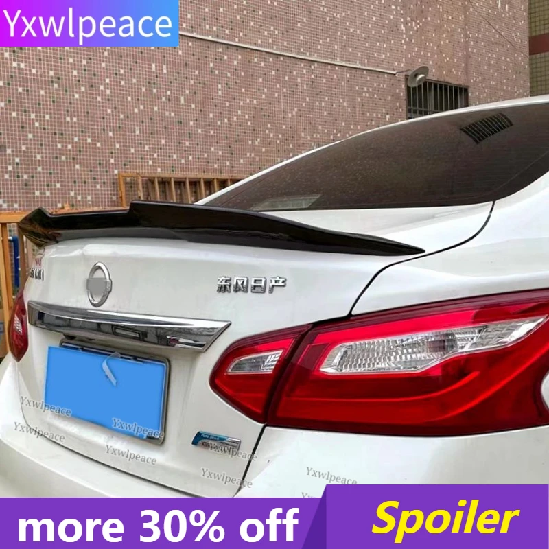 

For NISSAN Altima Teana 2016 2017 2018 High Quality Carbon Fiber/FRP Rear Trunk Lip Spoiler Trunk Wing Body Kit Accessories