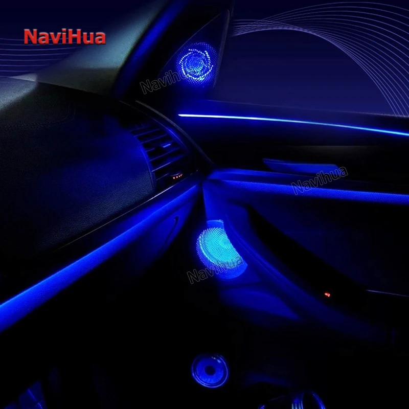 

Navihua, автомобильная RGB-подсветка, внешние аксессуары для интерьера, освещение для создания атмосферы, комплект для 1 серии 2017-2023