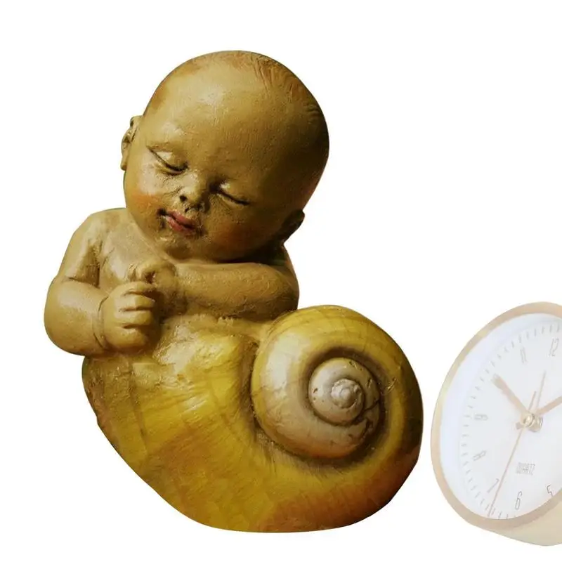 

Snail Garden Decor Fairy Garden Snail Home Table Ornament With Baby Resin Fairy Garden Decoration Garden Ornaments Snail