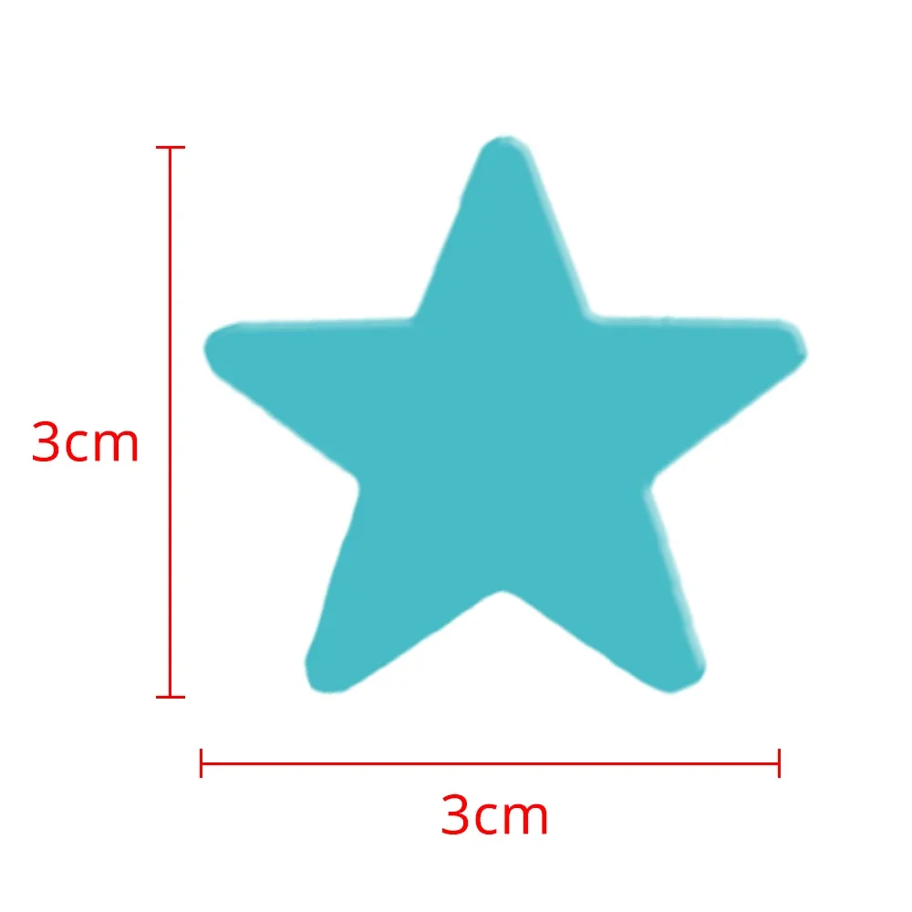 Wall stickers 50X Glowing 3D Stars Glow in Dark on Wall Stickers Kids Baby Room Bedrooms Ceilings Home Decor Fluorescent Pentagram Wall Paper