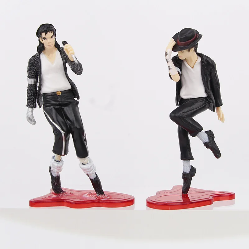 5Pcs/Set Michael Jackson Action Figure 11cm Smooth Criminal