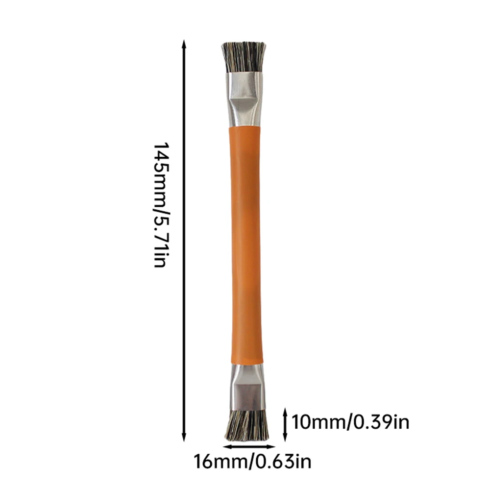 Anti-static Brush PCB Mainboard Cleaning Rework Double Head Safe Brush Repair Tool For Mobile Phone Tablet PCB BGA Repair Solder