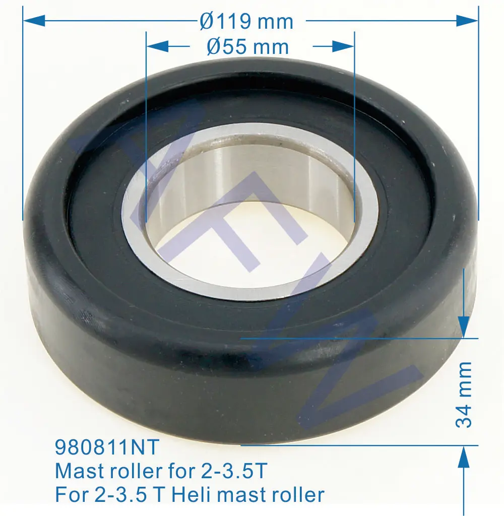 Hytrol G-00961-148 | 25 ROLLER - REGR  NO FTG  18-1/2