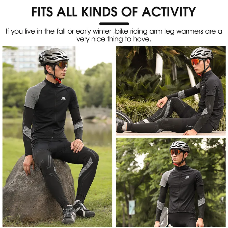 WEST BIKING Sports Compression Leg Sleeves Men Women MTB Bike Bicycle Leg Warmers Men Women Cycling Running Basketball Leggings leg compression sleeves cycling leg warmers