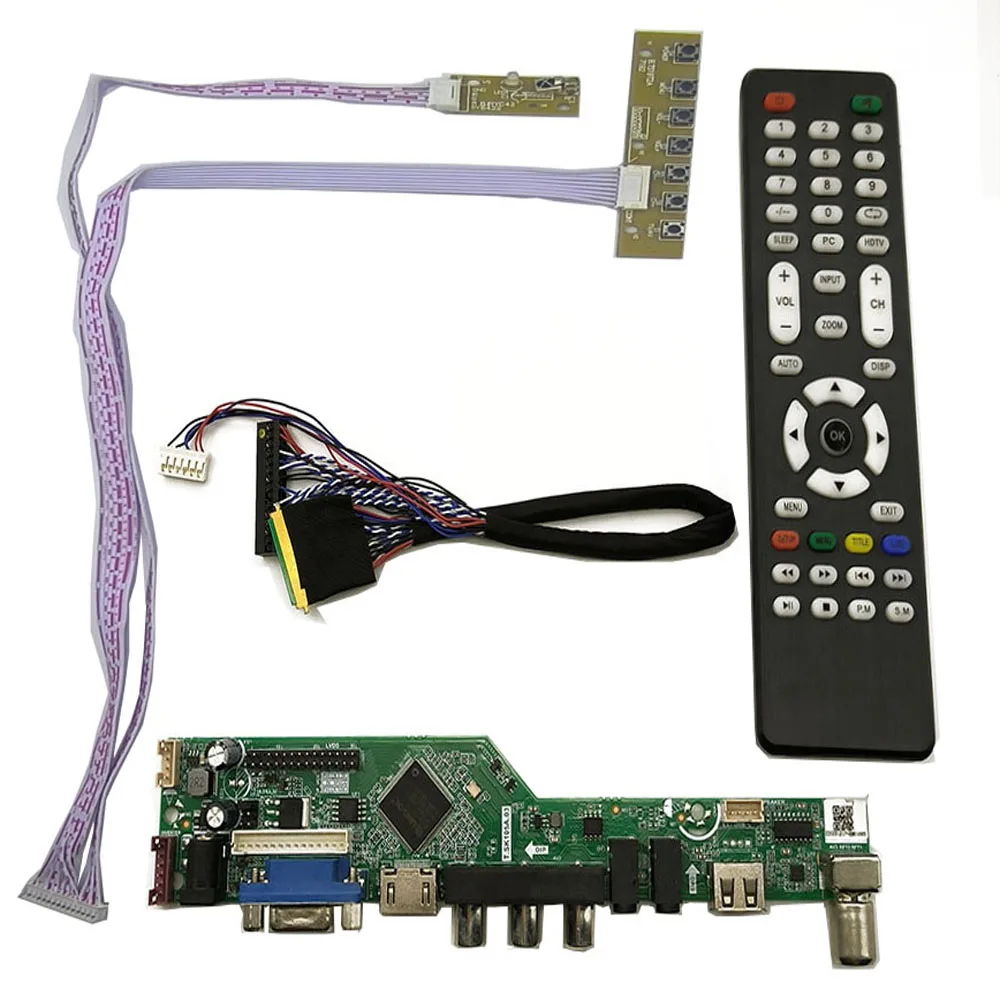 LCD LED ũ Ʈѷ ̹ , B140XW03 V0 V1 V2  TV, HDMI, VGA, USB, 1366X768, 40 