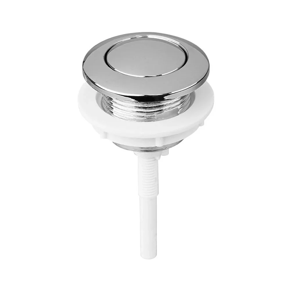 Description Picture 3 of itemBathroom Toilet Push Button Water Tank Round Valve Rods Push Single Flush Button Button Saving For Cistern Bathroom Accessories