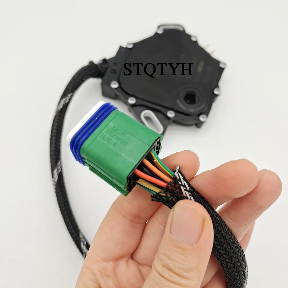 Interruttore folle automatico, interruttore di sicurezza neutro trasmissione nero adatto per Peugeot 207307 Citroen C4 C5 AL4 2529 27