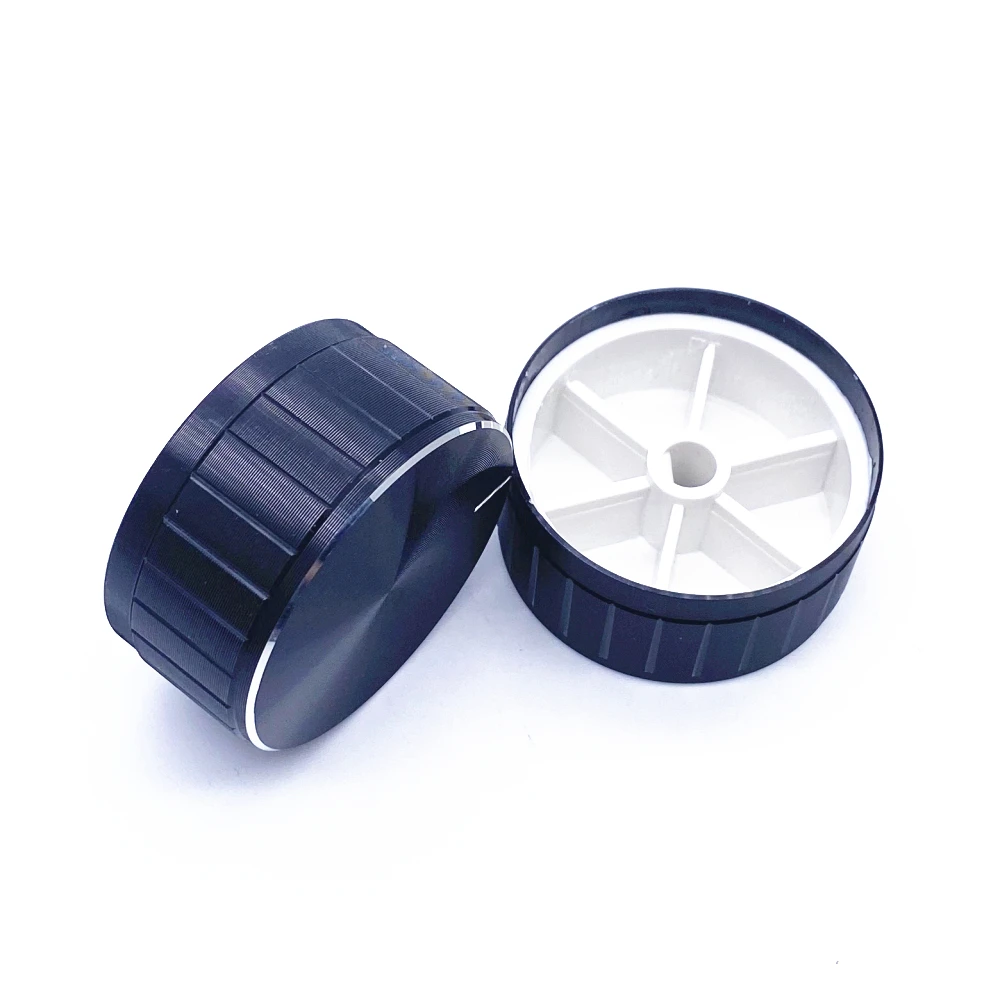 Aluminum Alloy Potentiometer Knob Cap Volume Control Knob Hat Rotation Switch for 6 mm Hole D Shaft potentiometer knob cap,aluminum knob