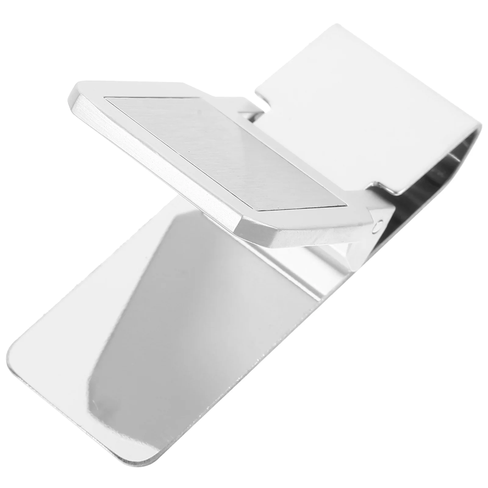 Food Stainless Steel Money Clip Office Men Wallet Highlighter Tightwad Clamp for