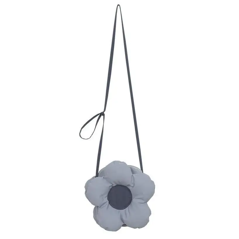 1 Pcs Cute Small Flower Bag Women's Bag Messenger Bag Simple Casual Style The Single Shoulder Bag
