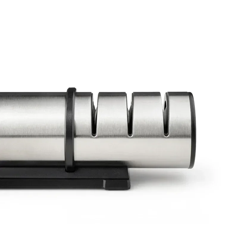 3-Stage Knife Sharpener – Diamond, Tungsten Steel & Ceramic Sharpening System | Kitchen Knife Honing & Grinding Tool 3
