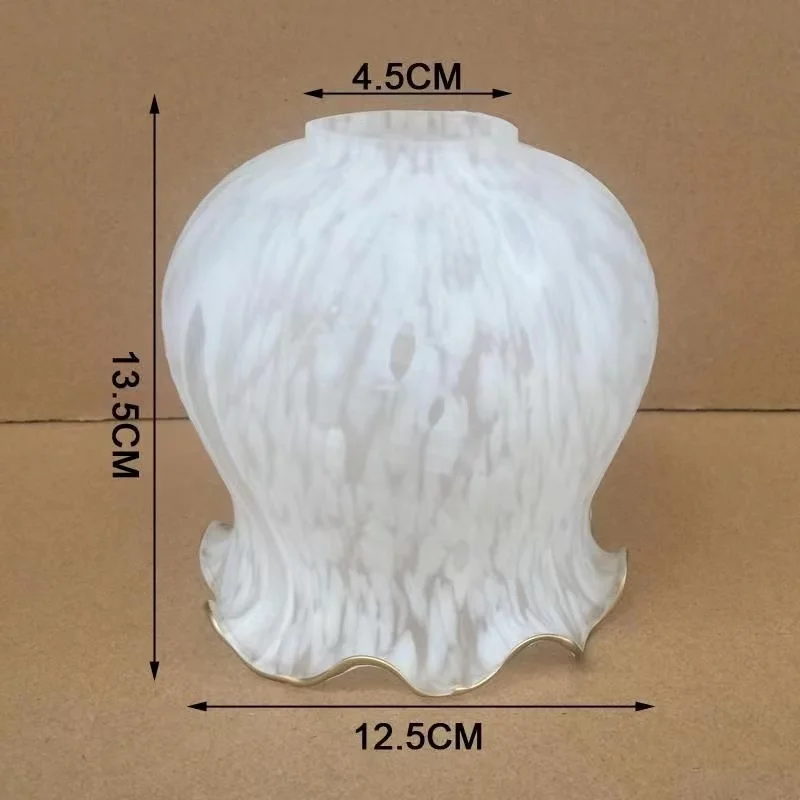 E27 European Style Living Room Pendant Lamp Glass Shade Ceiling Fan Lamp Table Wall Shell Lamp Diy Creative car headlamp lamp mask glass lamp shell headlight cover transparent lampshade for seat altea 2009 2011 auto lampcover caps