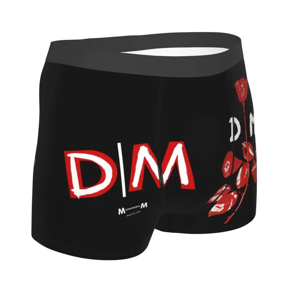 Custom Electronic Rock Depeche Cool Mode Boxers Shorts Men Briefs Underwear Cool Underpants
