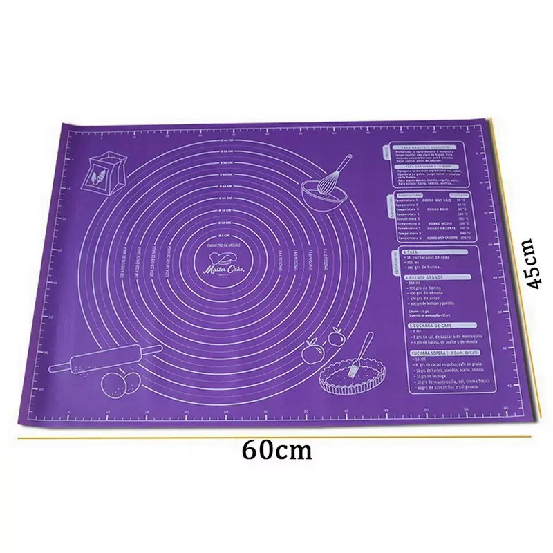 

Pastry Mat Baking Mats With Measurement Non-Stick Baking Counter Panel Dough Rolling Sheet For Pizza Cake Kitchen Tools