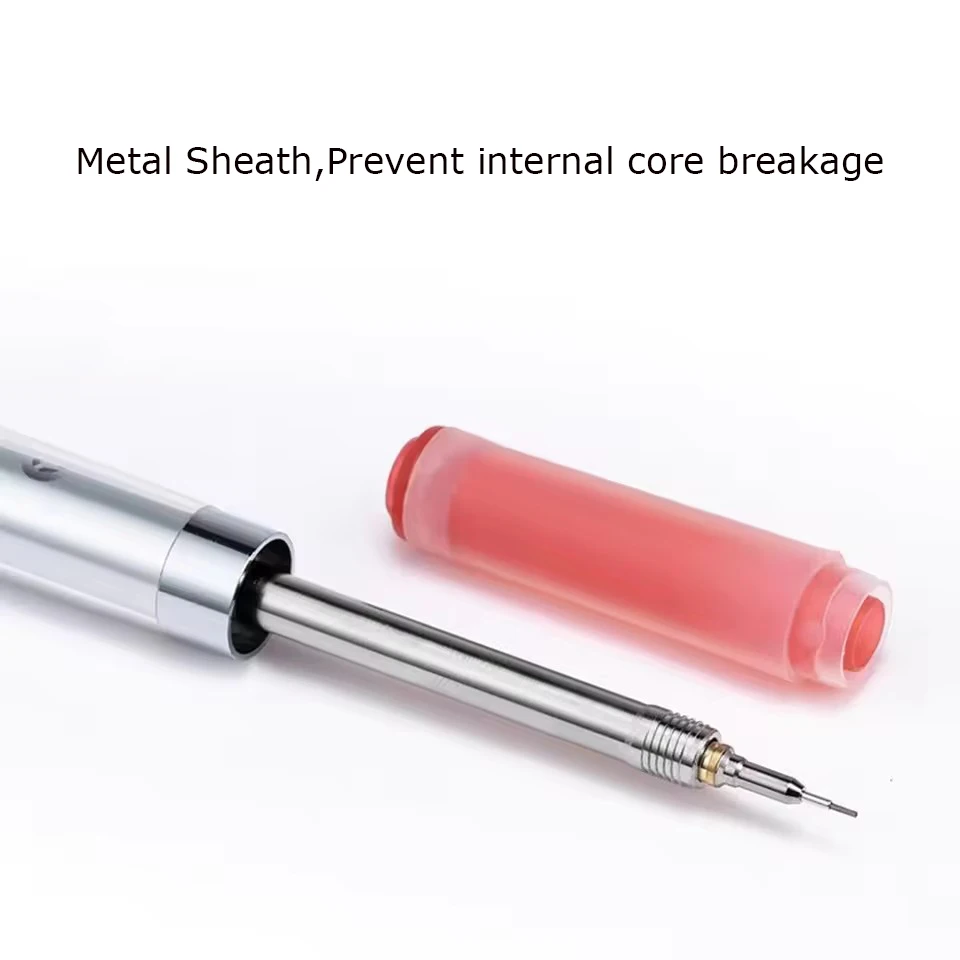 Japan Uni Mechanical Pencil,Kuru Toga M5-858GG Soft grip Automatic rotating activity pencil 0.5 Constant Core aesthetic statione 4