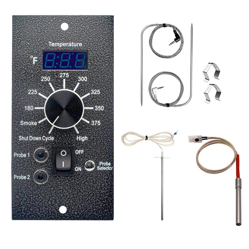 

Digital Controller Grills Kit With 2 Meat Probes And Temperature Sensor For Grills Accessories Accessory