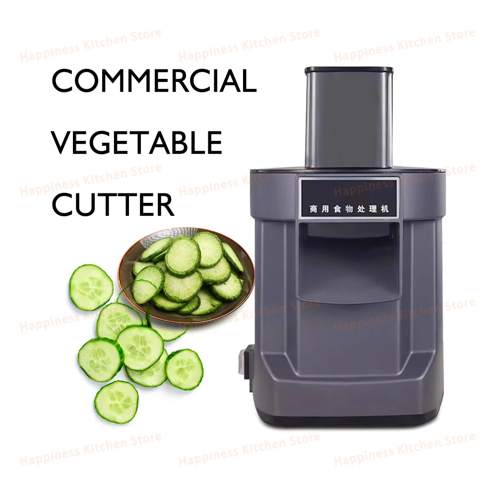 Electric Vegetable Slicer Automatic Vegetable Fruit Cutter Commercial Food Processor 3 blades 220-240V