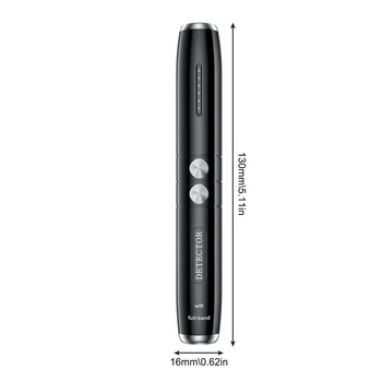 Mini GPS Signal Finder Pen Wireless Anti-SPY Hidden Pinhole Camera Bugs Detector Wiretap GSM/GPS Locator Blocker 6