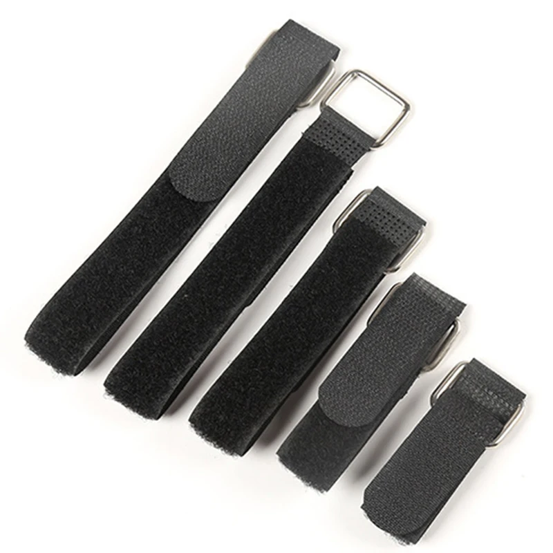 6 Sangles Velcro Pour Ranger Câbles, Tuyaux - Organisateur Garage Atelier Maison
