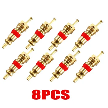 แกนวาล์วทองแดงรถยนต์รถจักรยานยนต์จักรยานยางวาล์ว Core อเมริกัน/US สูญญากาศยางวาล์ว Stems Core Remover จักรยานอุปกรณ์เสริมอัตโนมัติ 16