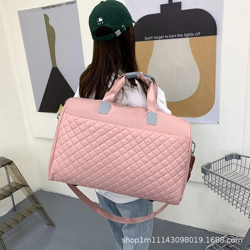 2024 New Women Fashion Travel Handbag Women's Shoulder Crossbody Short Distance Travel Sports and Fitness Luggage Bag Trendy