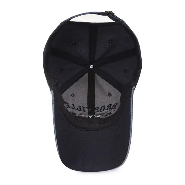 Men's Baseball Cap Casual Embroidered Curved Brim Hat - Image 3