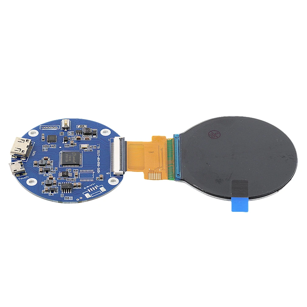 2,1 Zoll TFT LED Display Modul Runder Bildschirm HD IPS 480*480 SPI RGB Schnittstelle MIPI HDMI Treiber ST7701S Kapazitiver Touchscreen – Detail 16