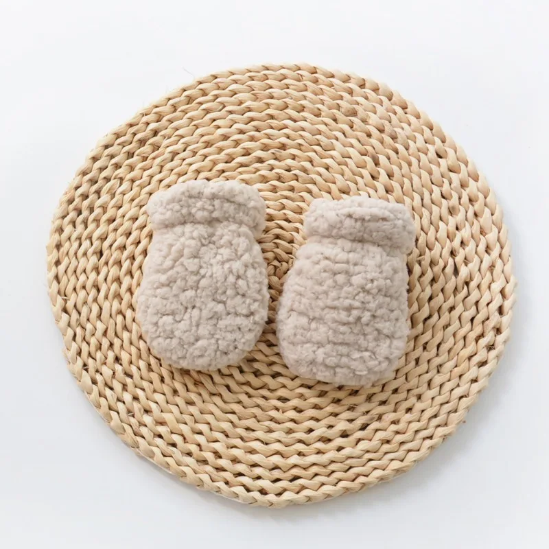 Winter Gloves Baby Mittens Anti Scratching Gloves Autumn Winter Warm Kids Gloves Mittens Anti-scratch Face Gloves for Baby Boy Girl