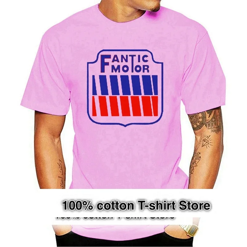 Fantic Motor Racing Sporter Logo Uomo Maglietta Bianca Taglia S A 3Xl Est Fashion Classic Funny Unique Gift