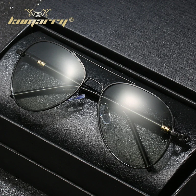 

KUMARRY 2023 Pilot Photochromic Sunglasses Men Fishing Driving Luxury Brand Designer Polarized Sunglass For Men‘s oculos UV400