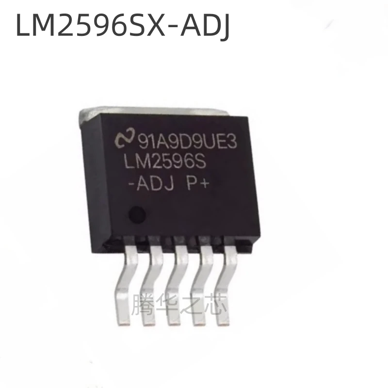 

10PCS new step-down LM2596SX-ADJ package TO263-5 DC-DC power chip IC