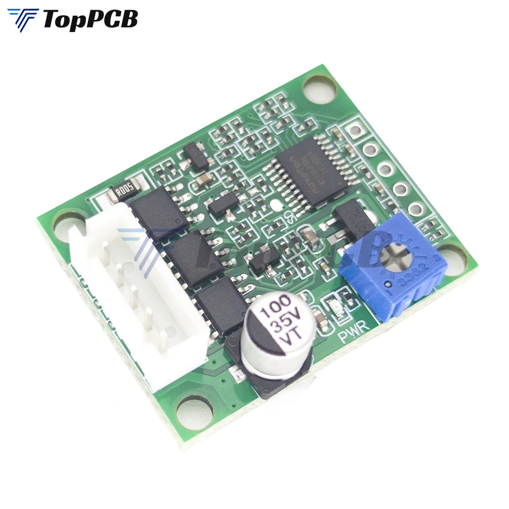 BLDC Motor Speed Controller | 15W 5V-15V 3-Phase Driver Board | Sensorless Brushless Motor Driver | With 5-Pin Cables