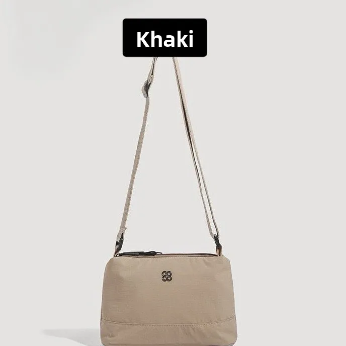 Thickened Waterproof Four Layer Zipper Pocket Stylish Shoulder Bag Casual Simple Single Messenger Bag Versatile Women Cross Bags