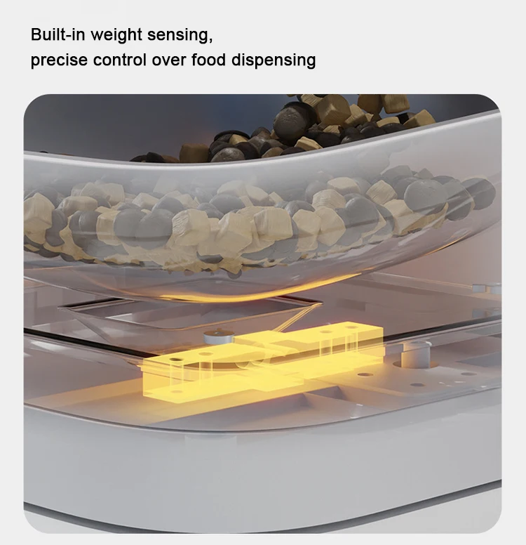 2 in 1 Smart 10L Pet Supplies Automatic Stainless Steel Bowls Feeder and Water Dispenser for Cats and Dogs