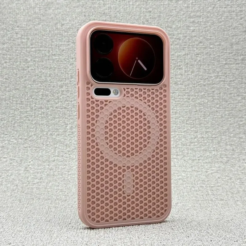 Enhanced Magnetic Protective Back Cover with Heat Dissipation