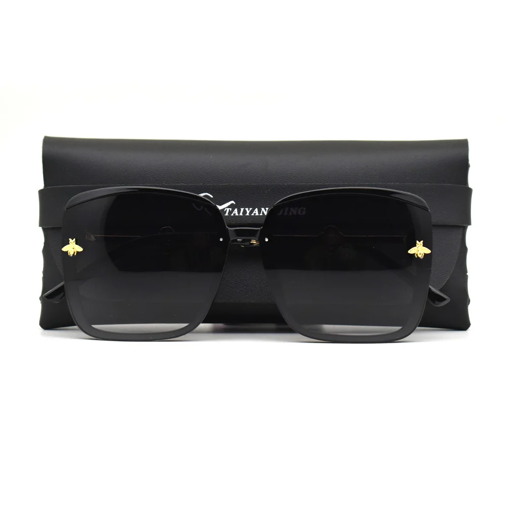 Gafas De Sol De lujo cuadradas De diseño De abeja para mujeres y