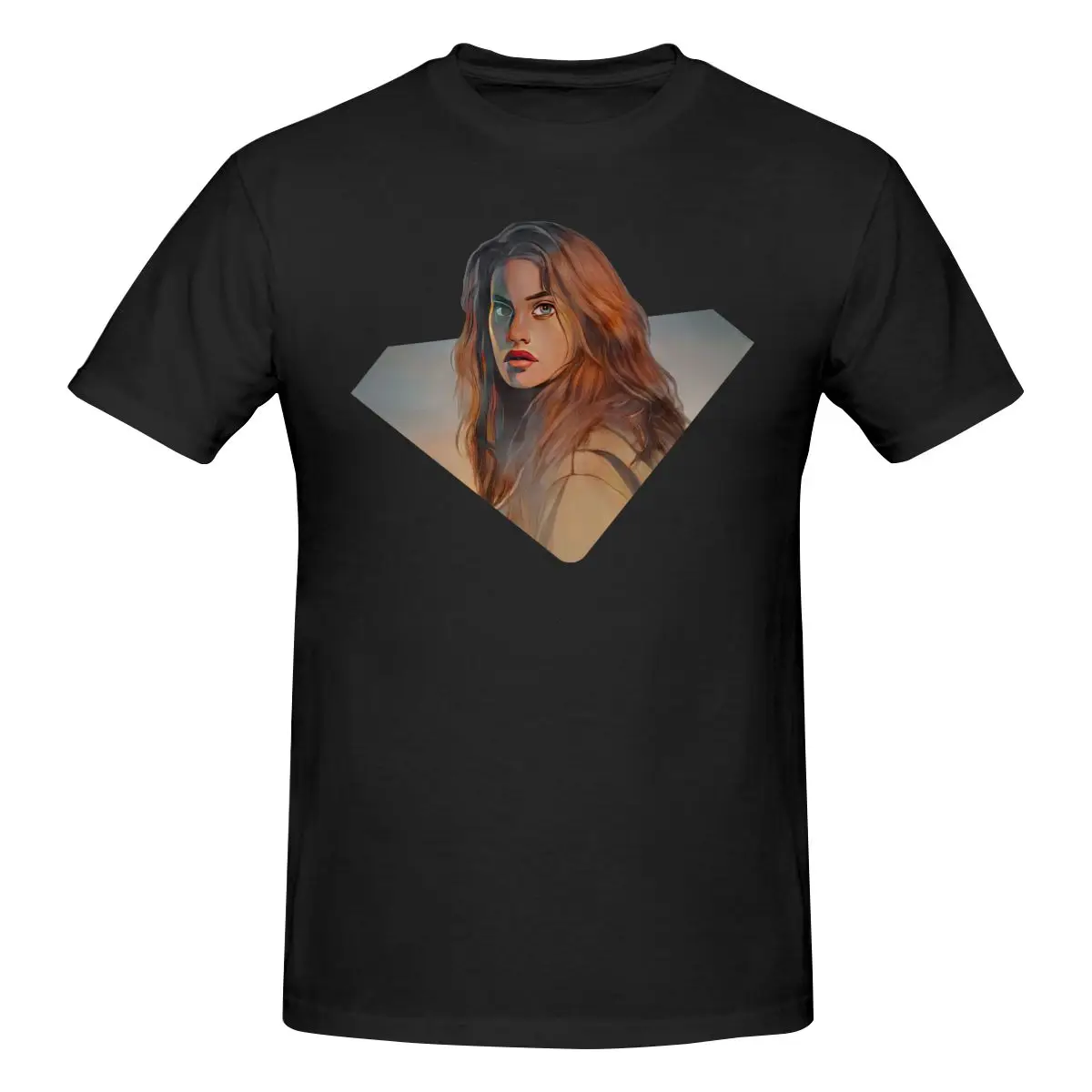 

La Chica De Nieve T Shirt Cotton Crewneck Custom Short Sleeve Shirts
