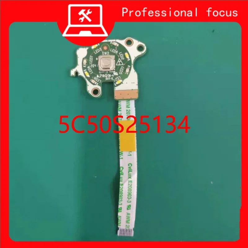 

FOR LENOVO Thinkbook 14 G3 G4 LED POWER BUTTON BOARD W CABLE LS-K053P 5 C50S25134