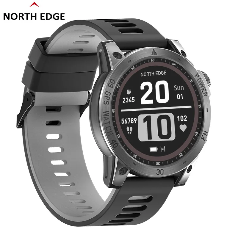 

GPS Sports health smartwatch heart rate blood oxygen multifunction meter Altitude pressure compass timing household appearance