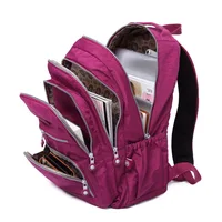 Tegaote School Backpack Student for Teenage Girl Boy 2024 Travel Back Packs Bag Women Nylon Waterproof Laptop Bagpack Unisex 2