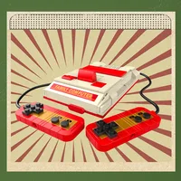 DIY Retro Electrical Appliances Furniture TV Computer Tape Walkman Game Consoles Radio Building Blocks Model Bricks Sets Toys 3