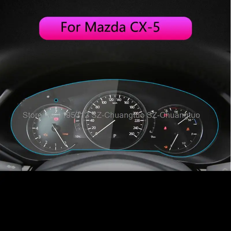 

Флейта для Mazda 2022-2024, Инструкция для приборной панели автомобиля, ЖК-экран, автомобильная внутренняя отделка, пленка против царапин, фитинги