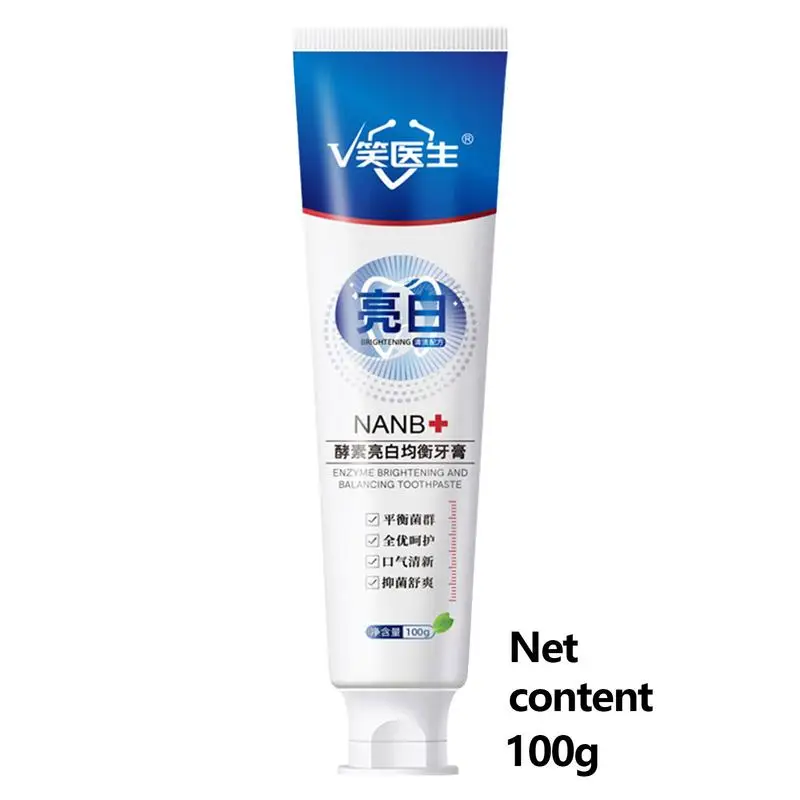 Probiotic Toothpaste Brightening And Deep Cleaning Toothpaste For Adults Yellow Teeth Corrector Brightening Enzyme Tooth Care