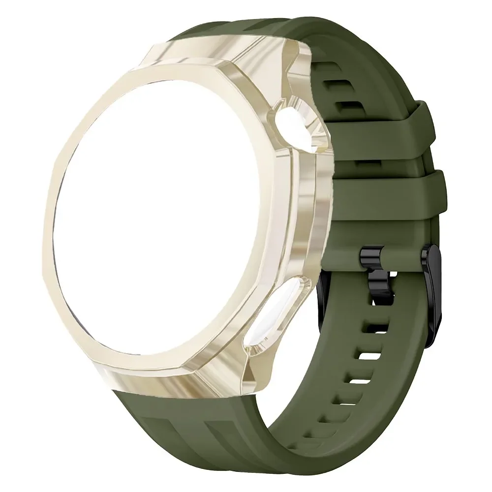 Dual-Function Silicone Strap with Protective TPU Case
