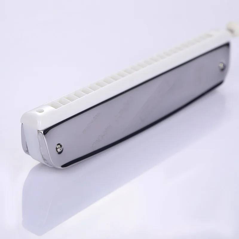 Chromatic Harmonica Mouth Harp Oriental 24 Hole Chromatic Harmonica M1015 Adult Student Beginner Universal Introductory Piano